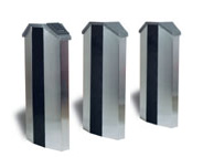 2 - Lane Optical Turnstile for Card Access
