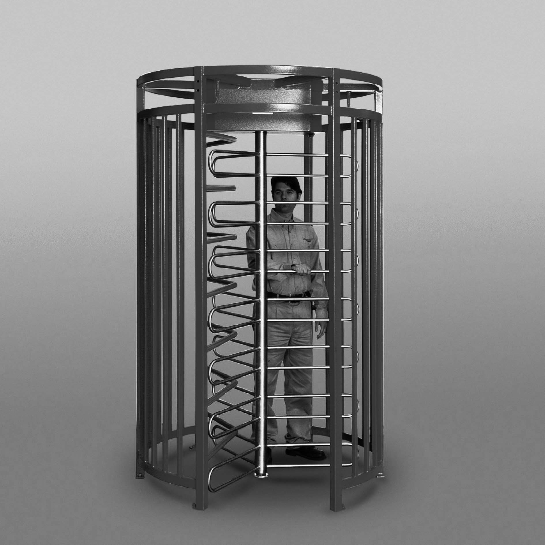 Revolving Door Turnstile