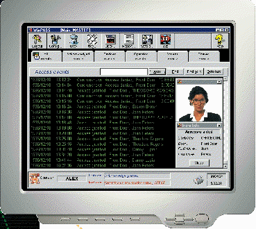 Scan Photos and insert into database. Make Photo ID Cards that correspond to the Card Access Database.